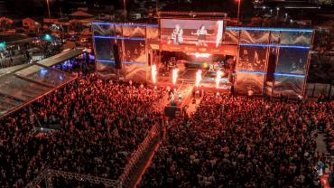palco do festival