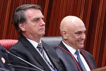 bolsonaro e moraes